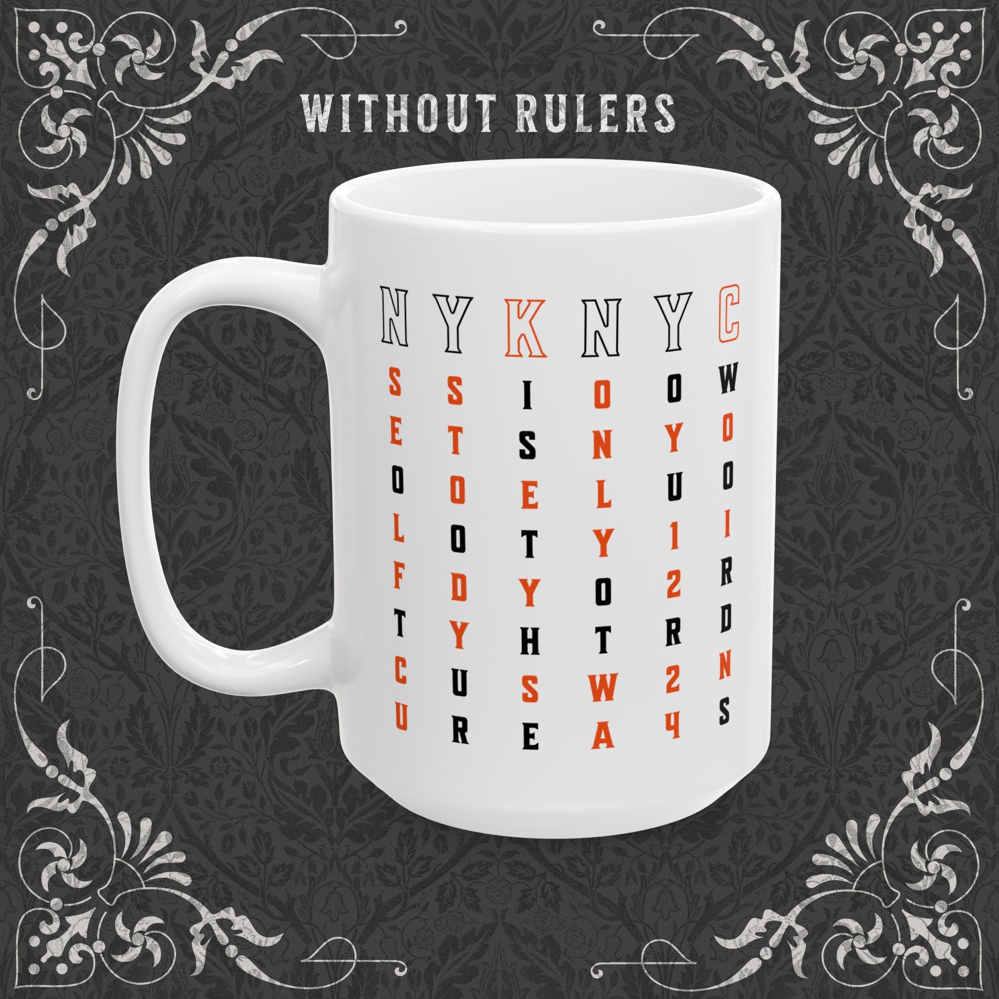 Custody "No Second Best" - White Mug