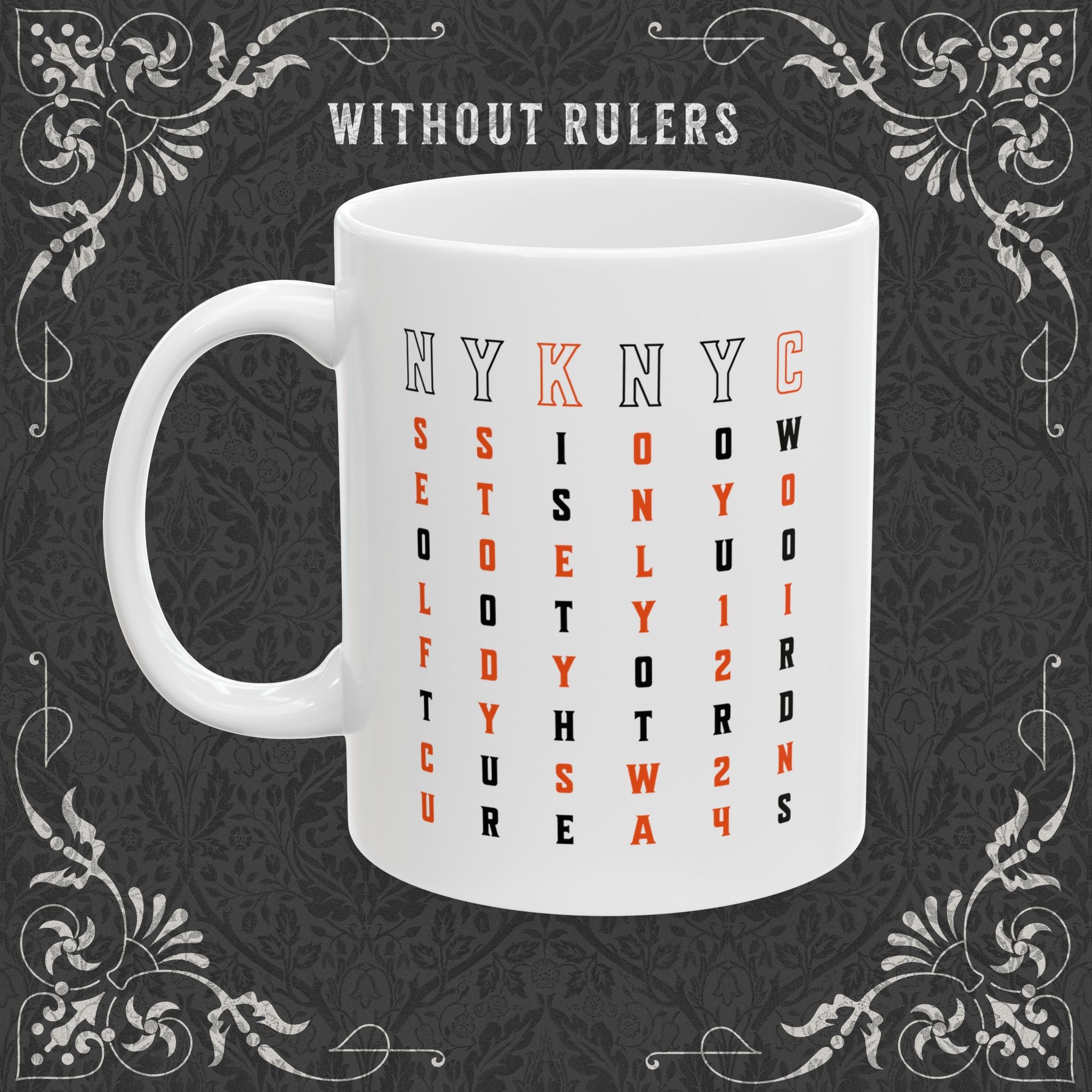 Custody "No Second Best" - White Mug