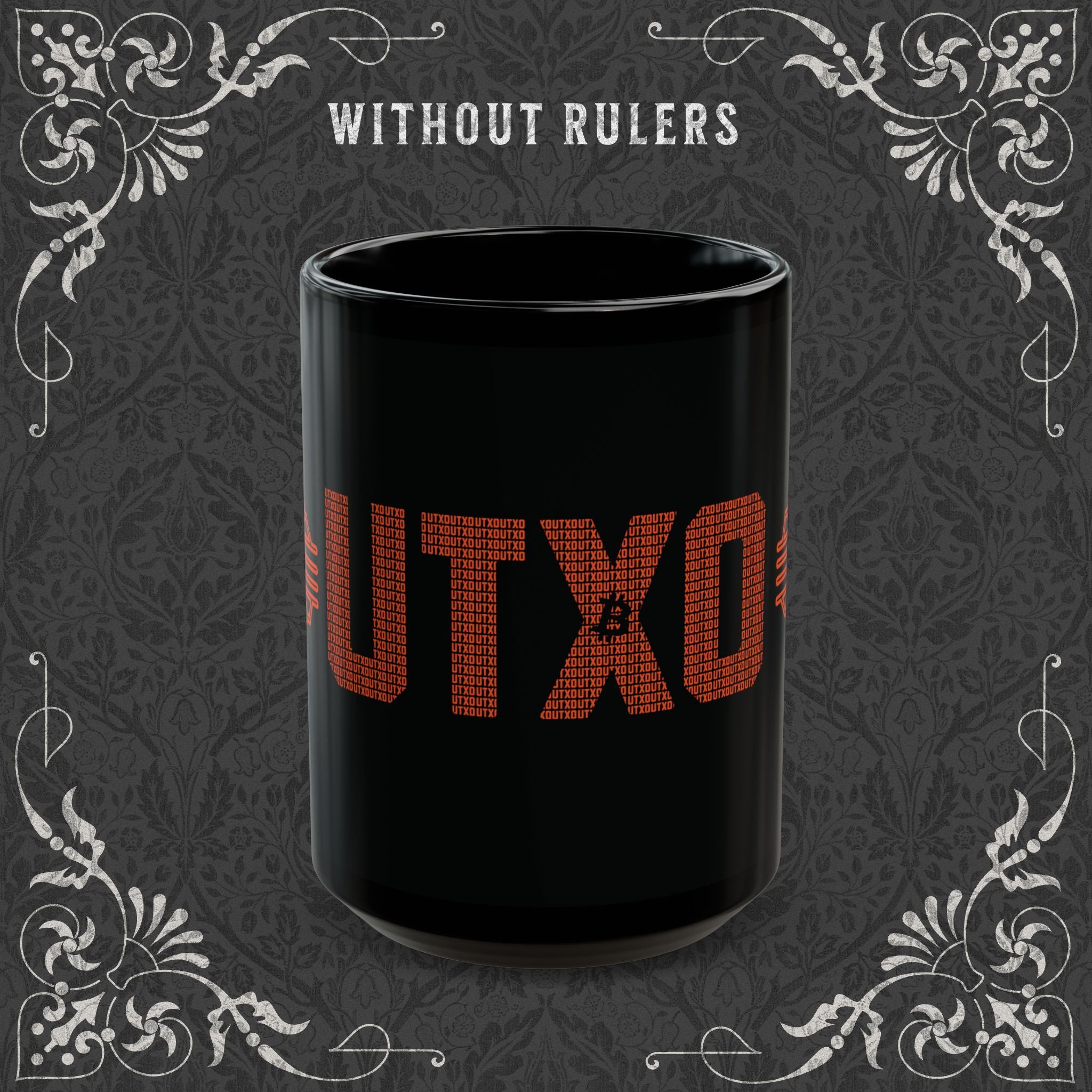 UTXO Consolidate Black Mug