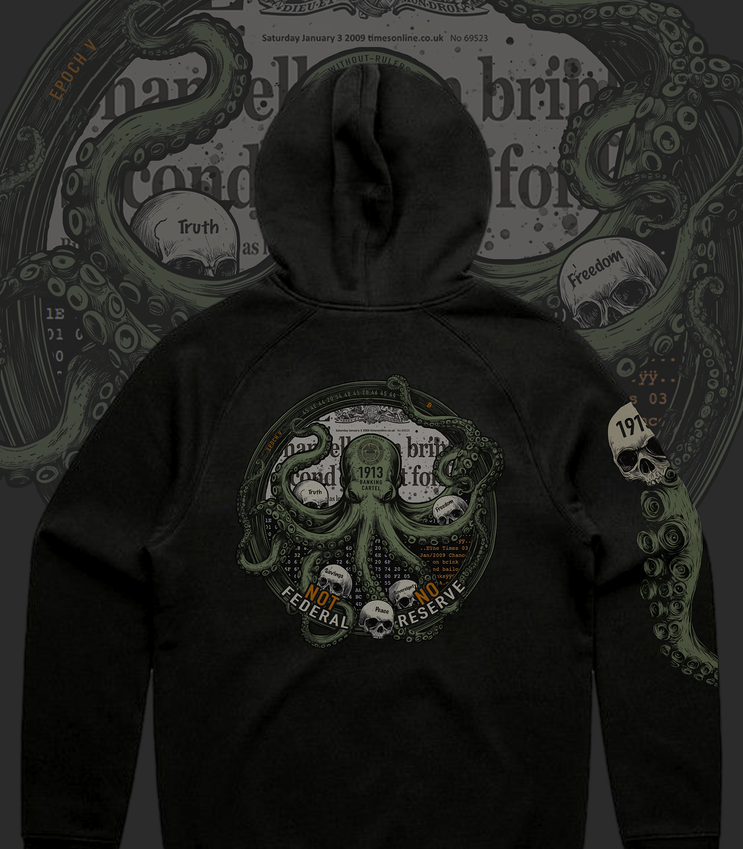 "Chancellor & Genesis" Full-Zip Premium Hoodie