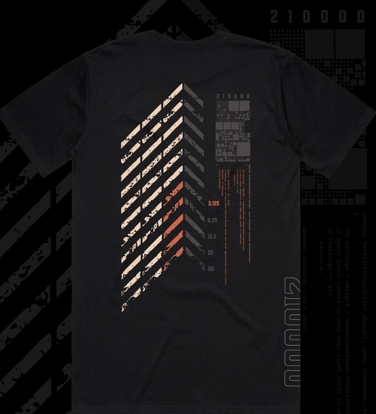 Epoch V "210000 Blocks" Premium T-Shirt
