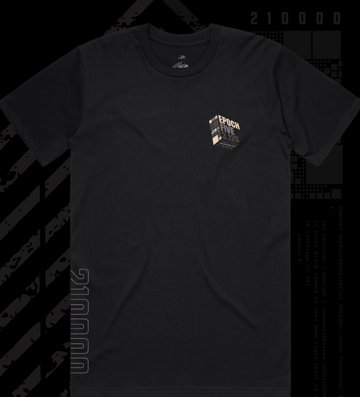 Epoch V "210000 Blocks" Premium T-Shirt