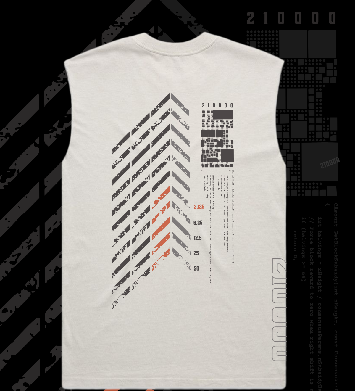 Epoch V "210000 Blocks" Premium Mens Tank