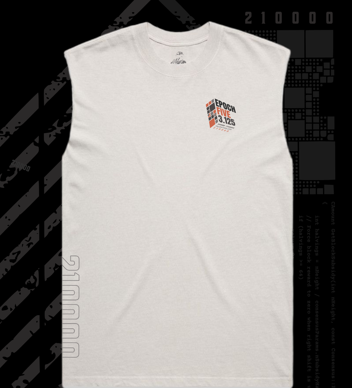 Epoch V "210000 Blocks" Premium Mens Tank