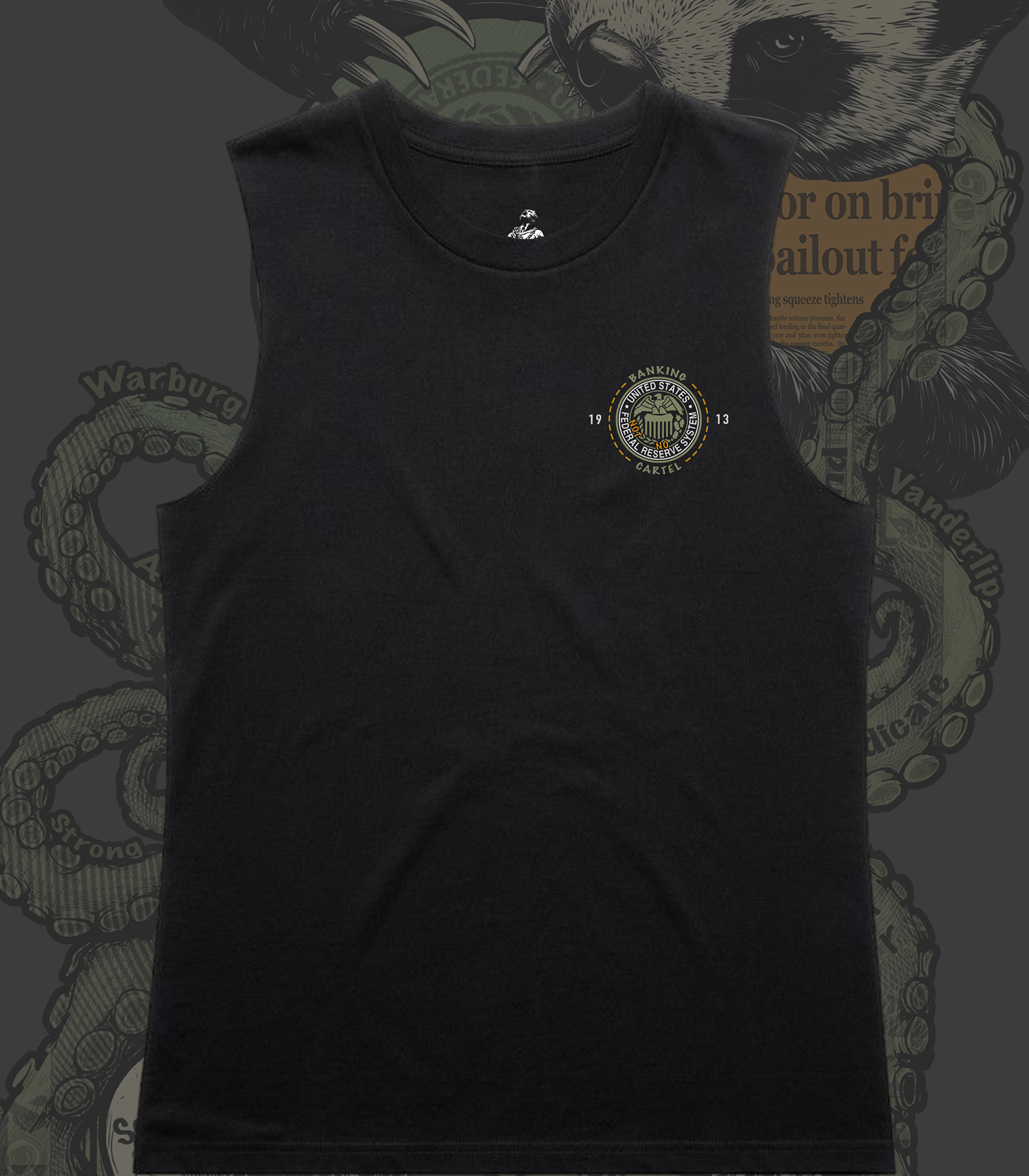 "Badger vs Cartel" Premium Womens Tanktop