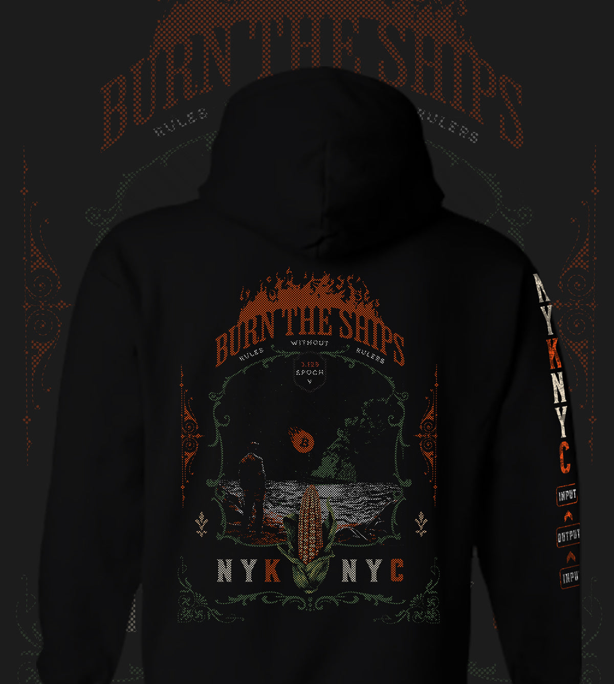 NYKNYC - Burn The Ships - Hoodie