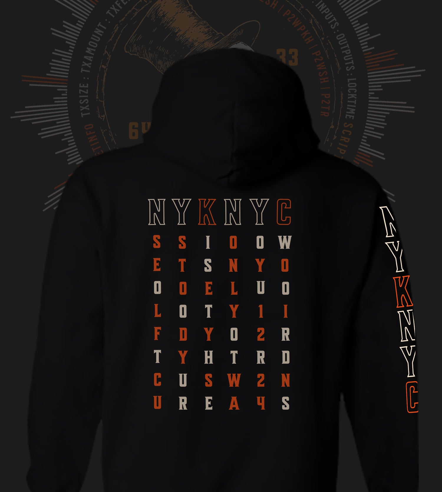 Bitcoin Or Slavery - UTXO Key Hoodie