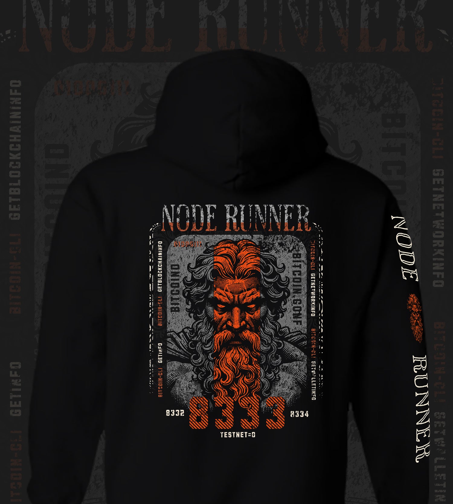 Node Runner 8333 - Hoodie