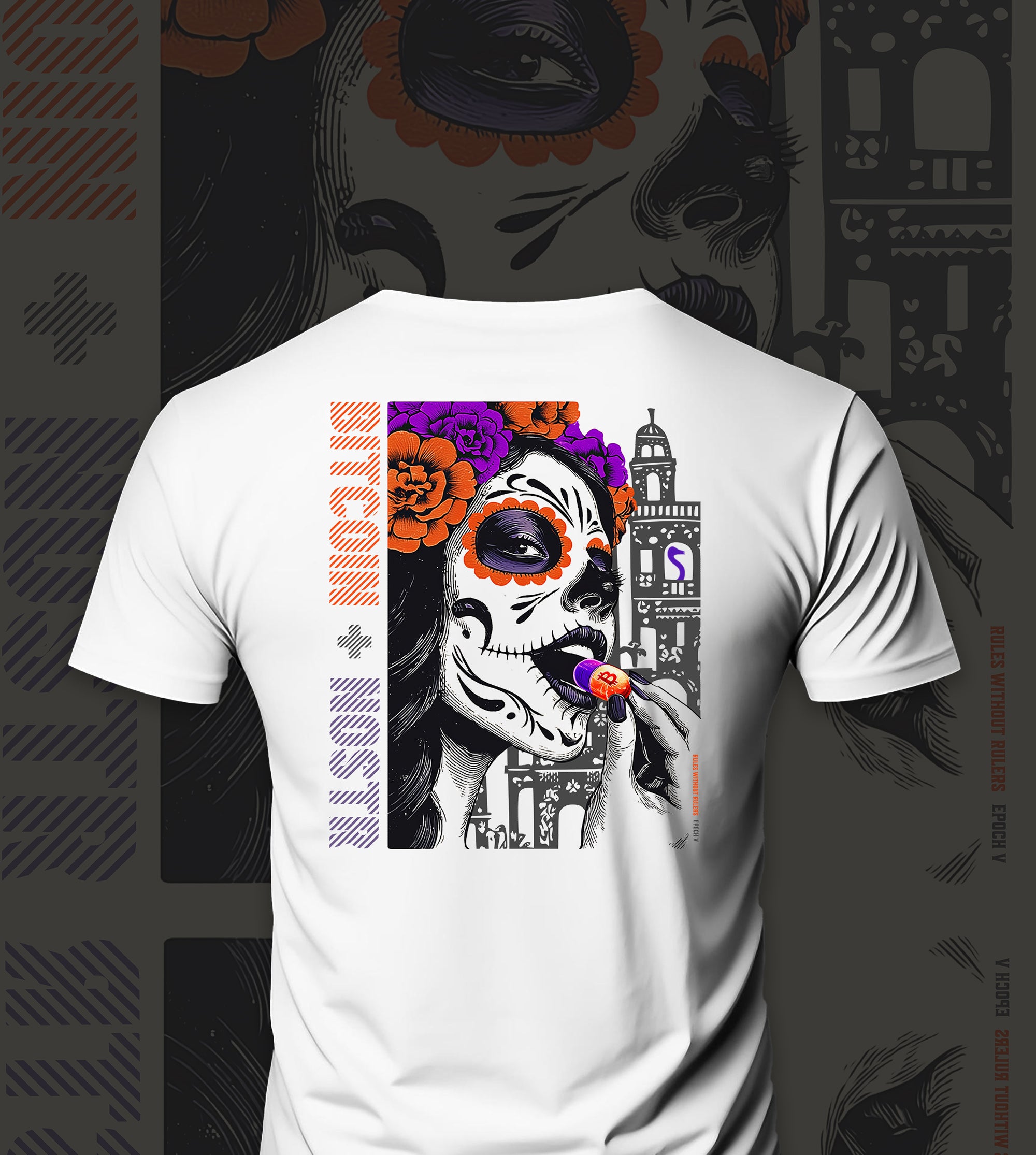 Bitcoin+NOSTR Tech-stack T-Shirt