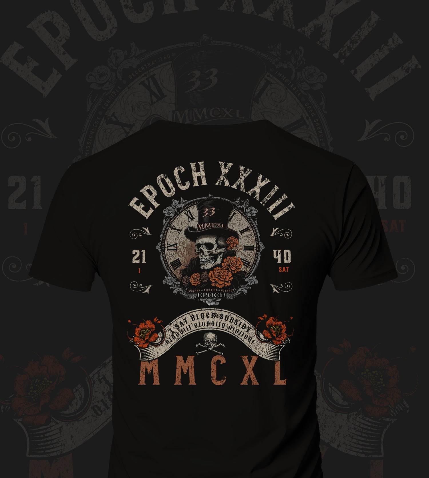 EPOCH 33 - T-Shirt - 1 Sat Subsidy