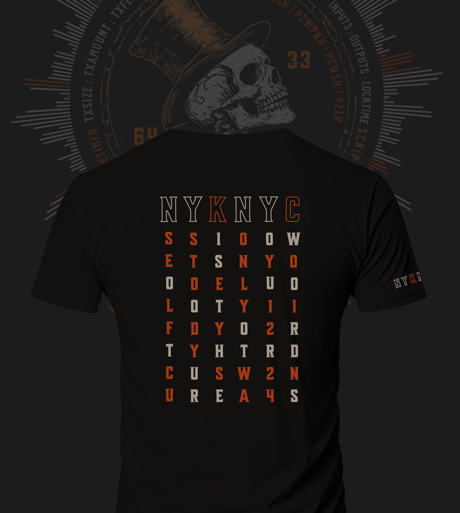 Bitcoin Or Slavery - UTXO Key - Tshirt