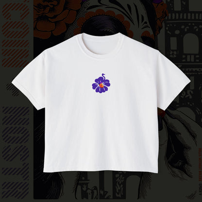 Tech Stack Nostr + Bitcoin - Womens Boxy Tee