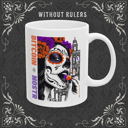 Bitcoin + Nostr Mug