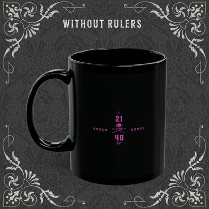 EPOCH 33 6720000 Black and Pink Mug