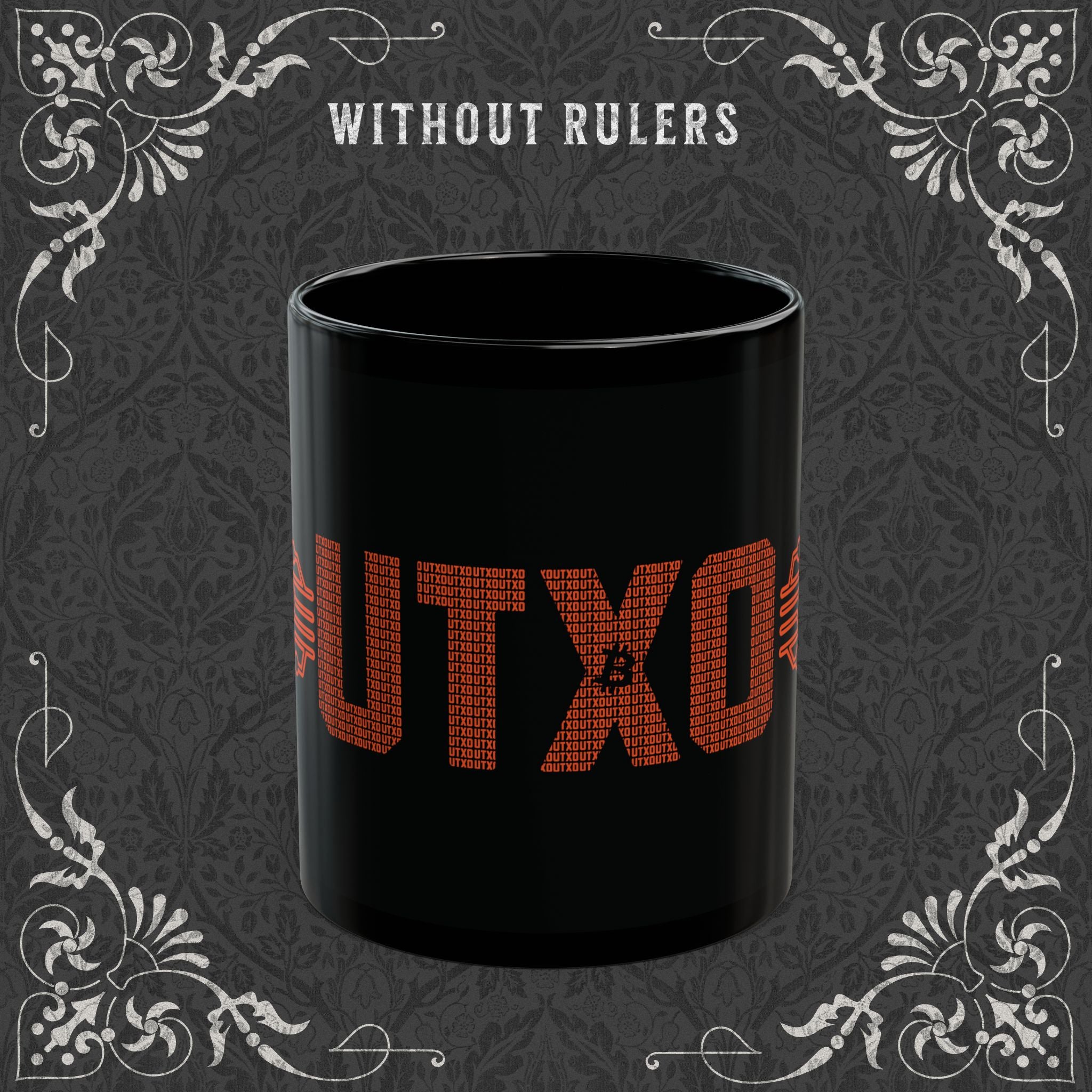 UTXO Consolidate Black Mug