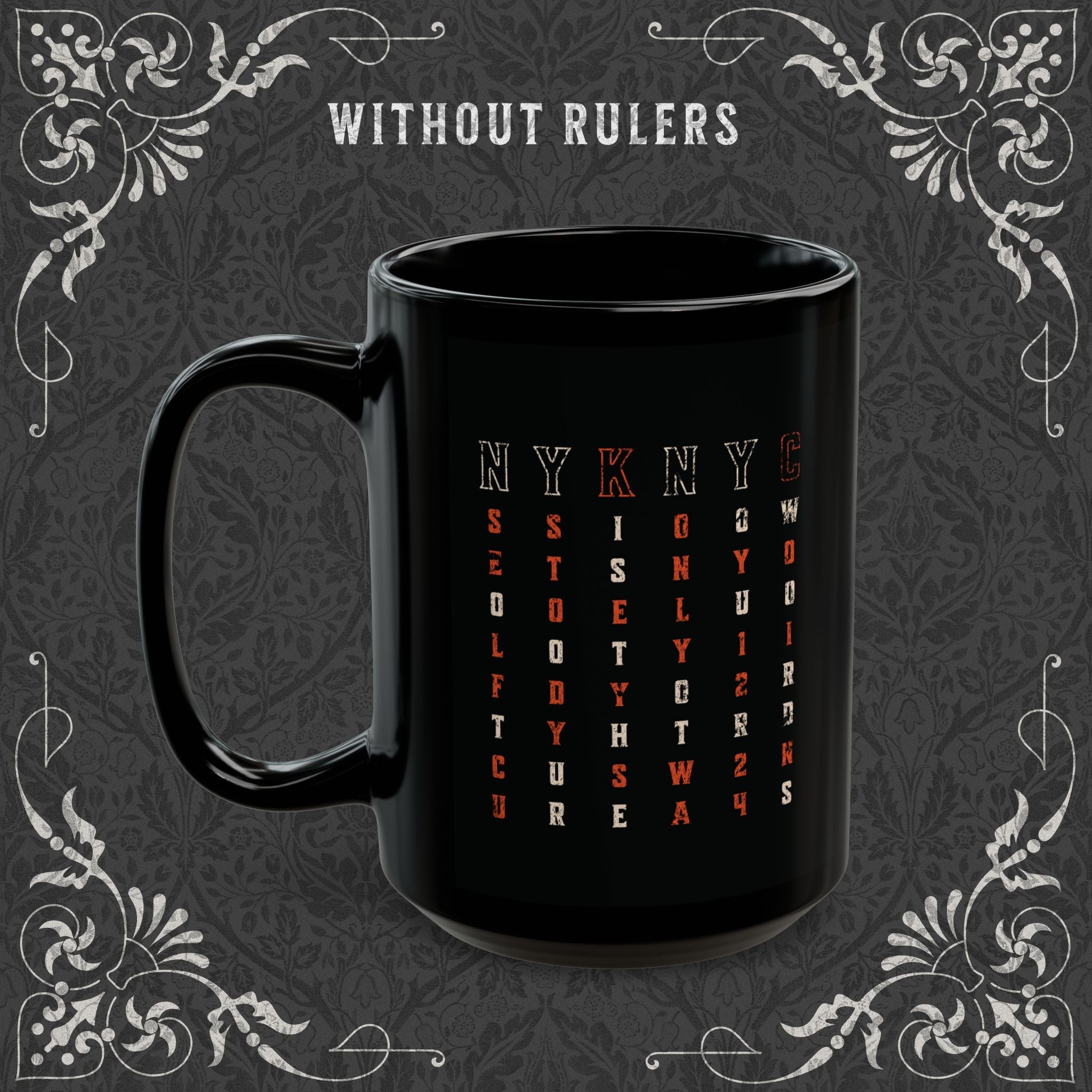 Custody - No Second Best Black Mug