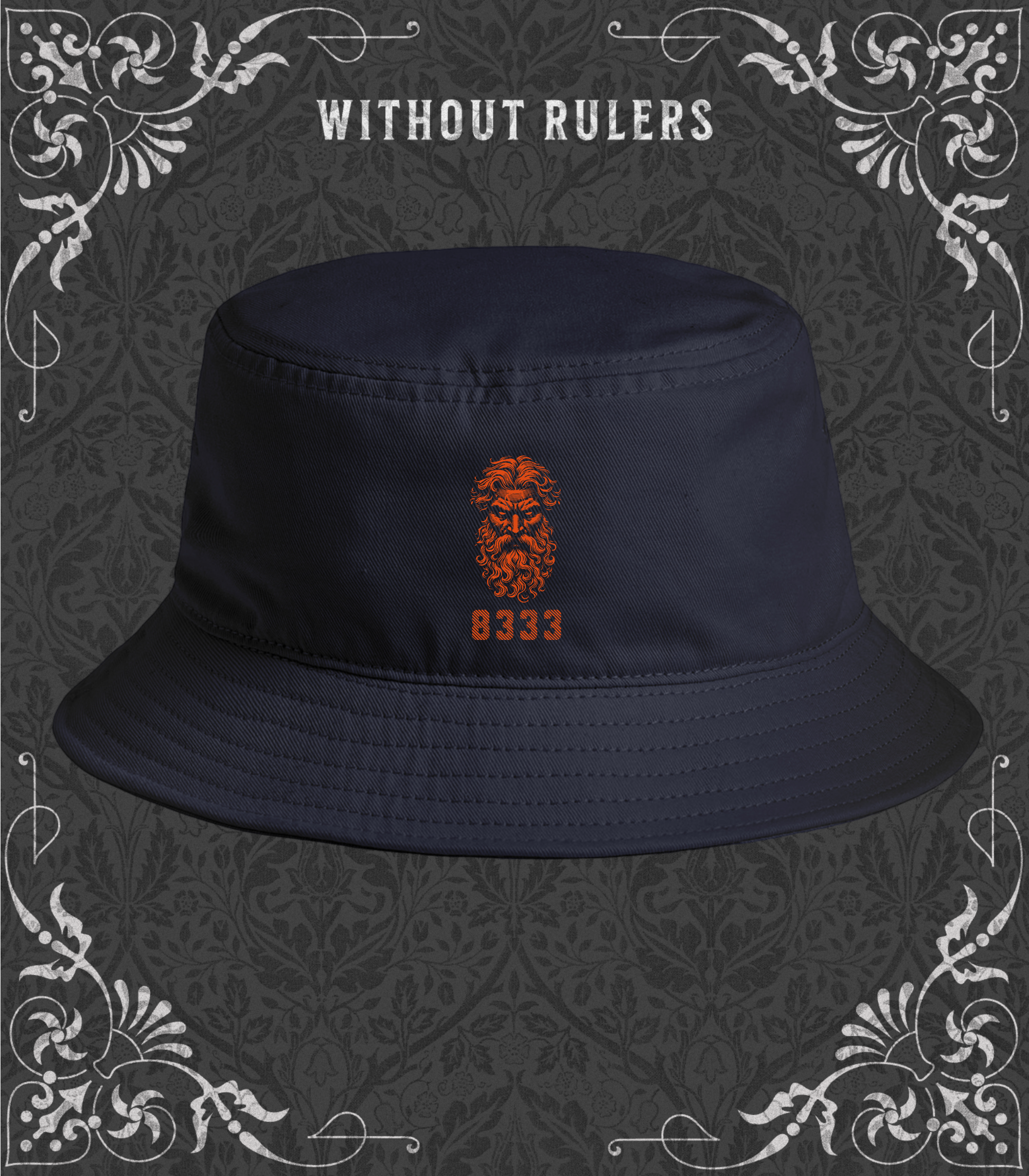 Node Runner "8333" Printed Bucket Hat