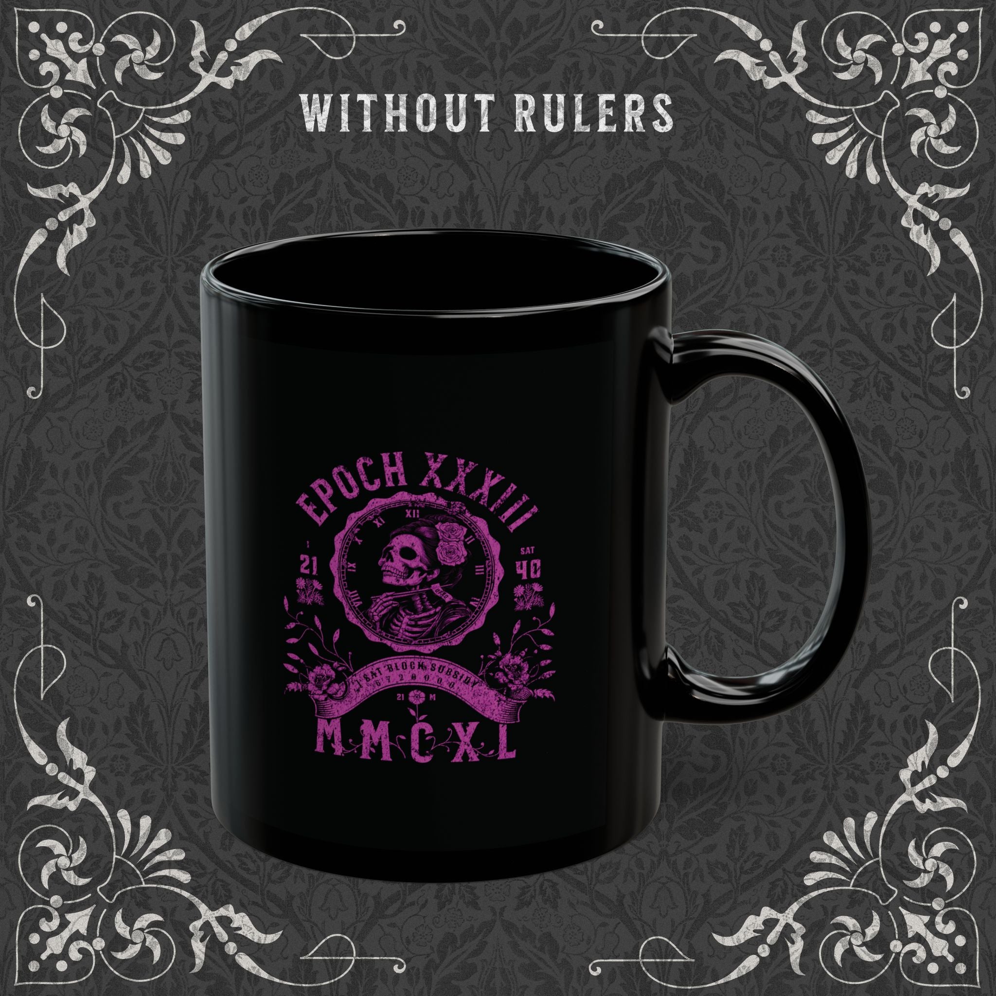 EPOCH 33 6720000 Black and Pink Mug