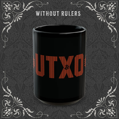 UTXO Consolidate Black Mug