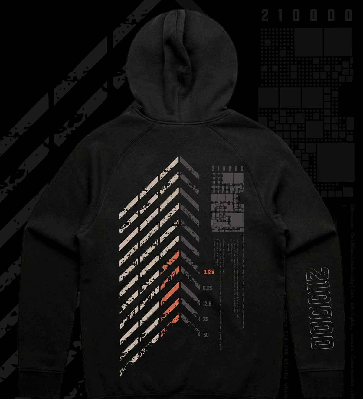 Epoch V "210000 Blocks" Premium Hoodie