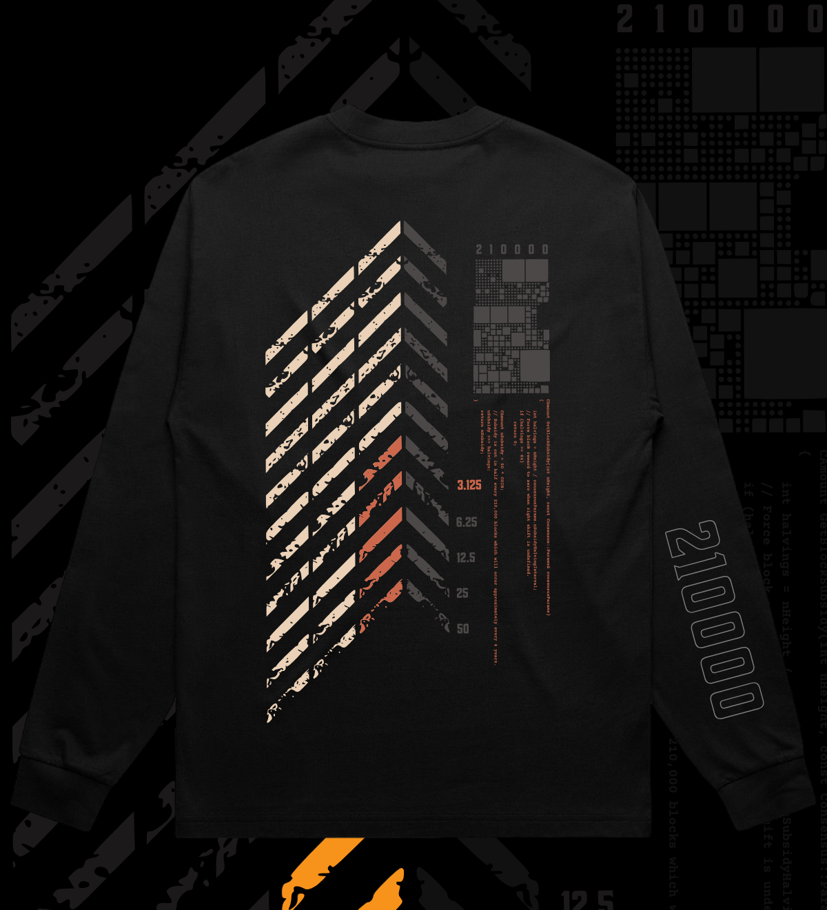 Epoch V "210000 Blocks" Premium Long Sleeve T