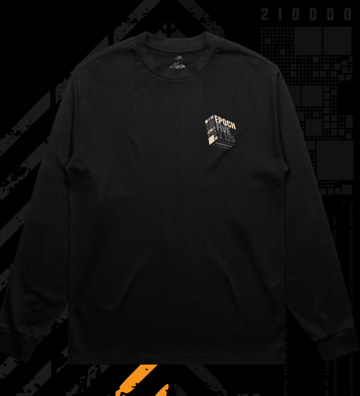 Epoch V "210000 Blocks" Premium Long Sleeve T