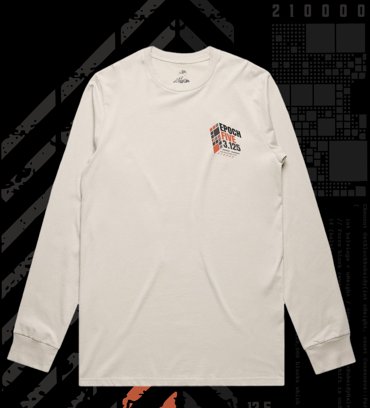 Epoch V "210000 Blocks" Premium Long Sleeve T