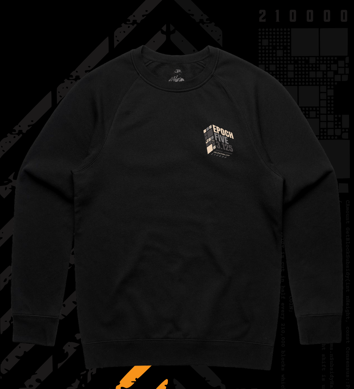 Epoch V "210000 Blocks" Premium Sweater