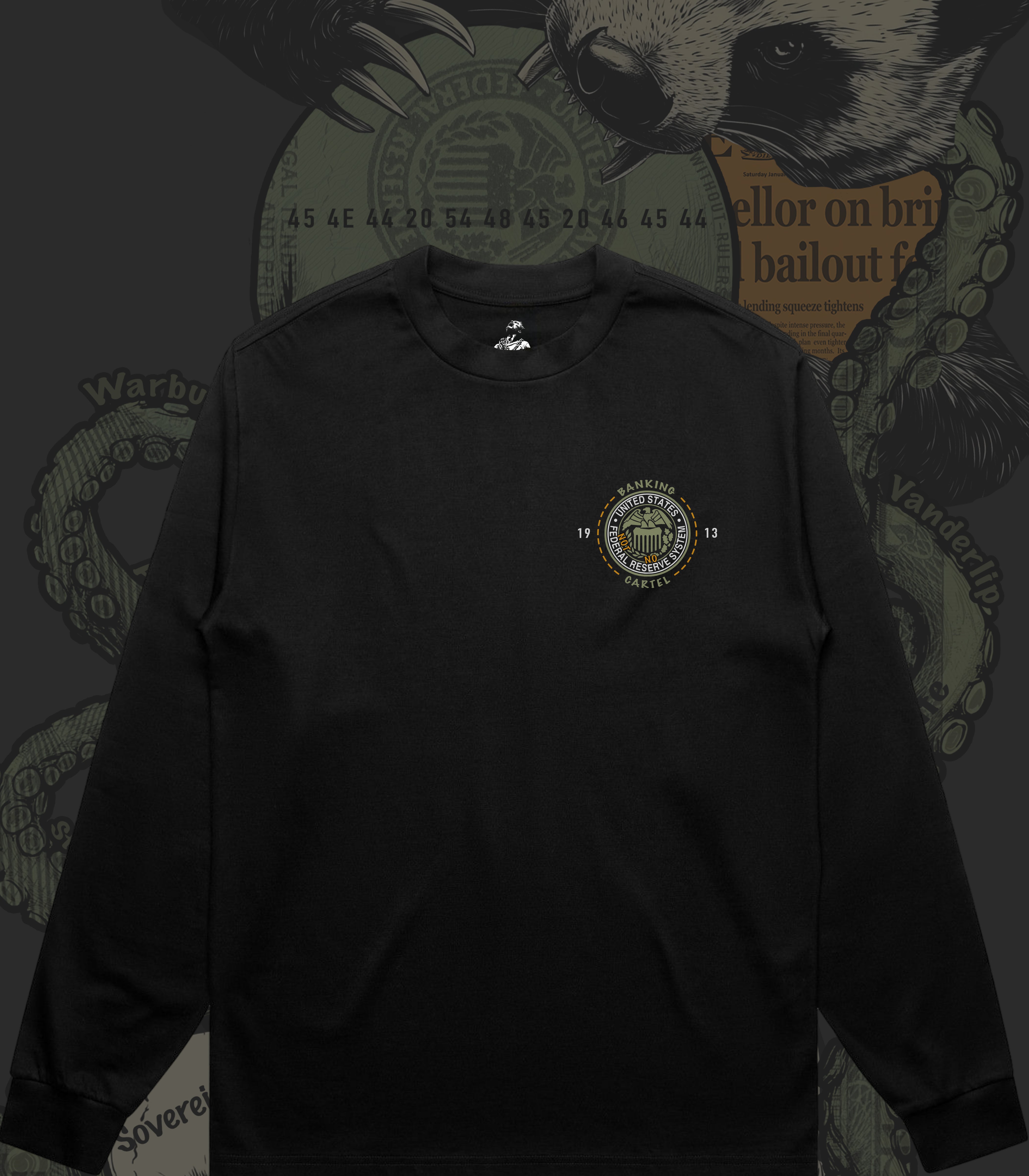 "Badger vs Cartel" Premium Long Sleeve Shirt