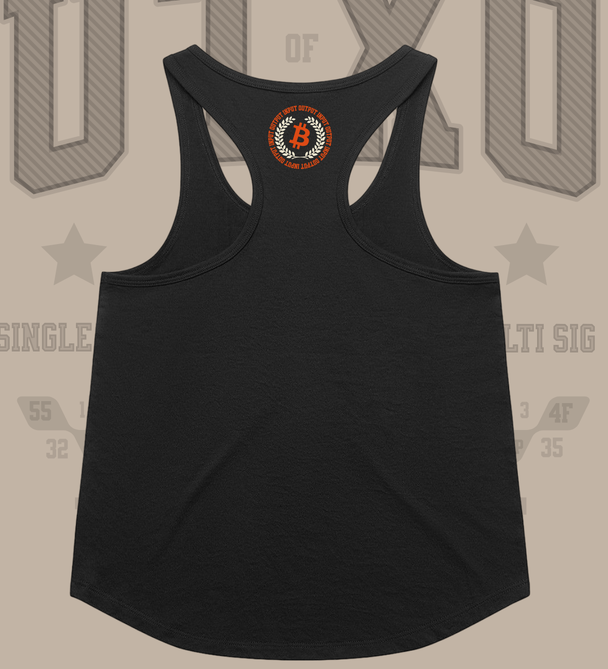 UTXO University Premium Womens Racerback