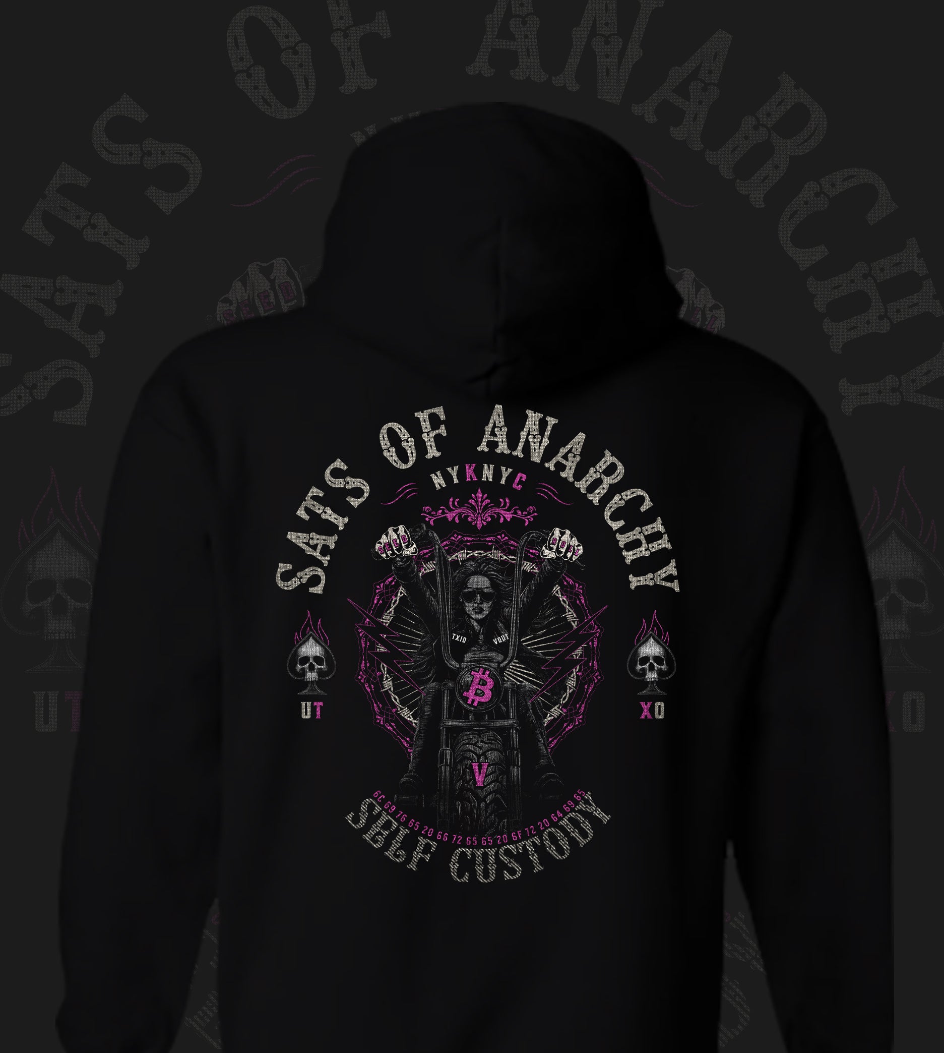 Epoch V Sats of Anarchy - Womens Hoodie