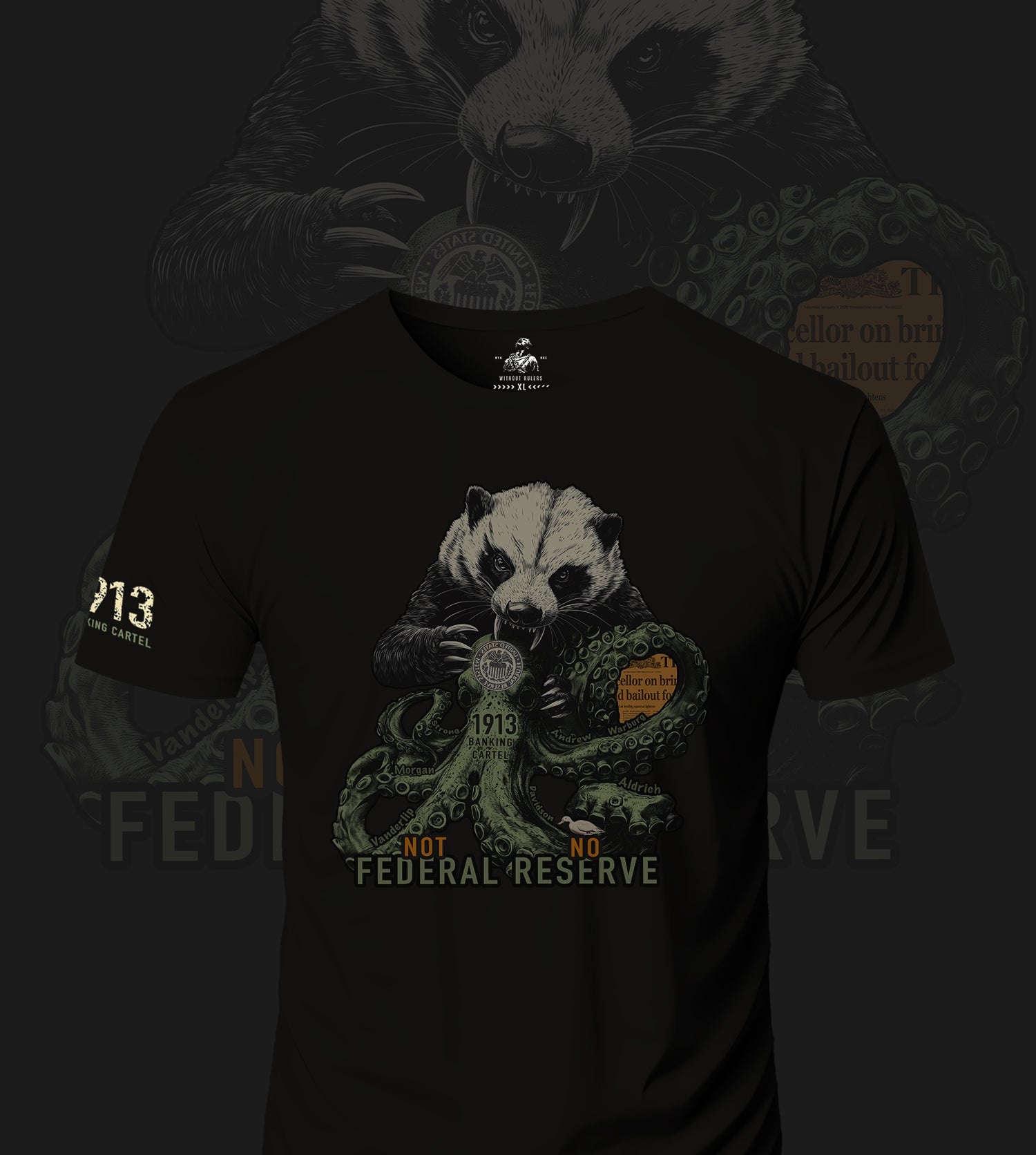 FED COLLECTION - T-Shirt - Badger vs Cartel Series 2