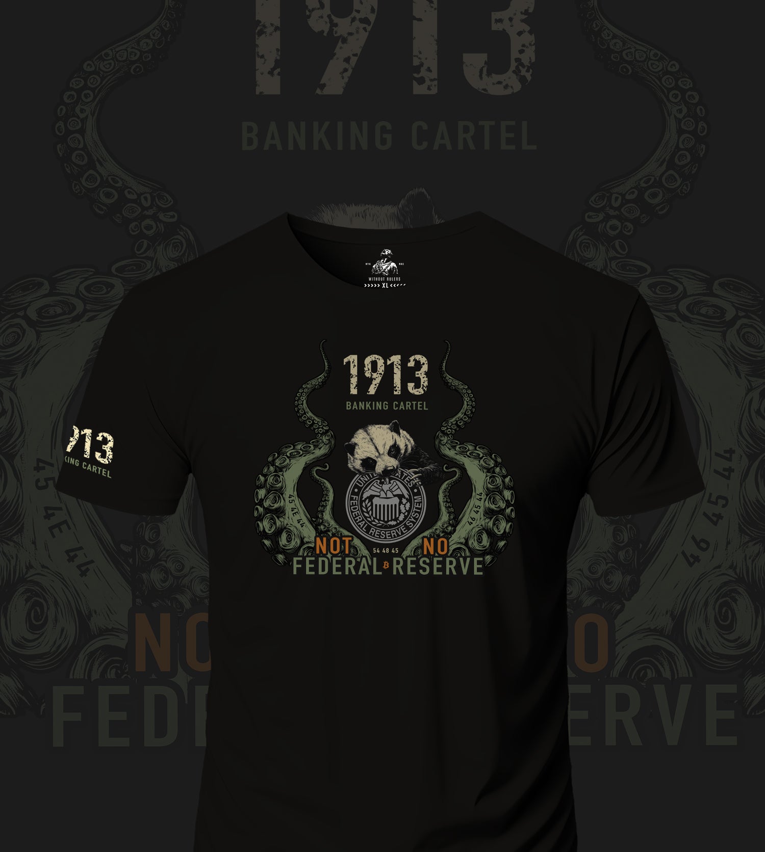 FED COLLECTION - T-Shirt - Badger vs Cartel 1913
