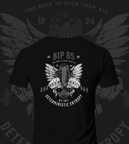 NYKNYC - BIP 85 - Black & White T-Shirt