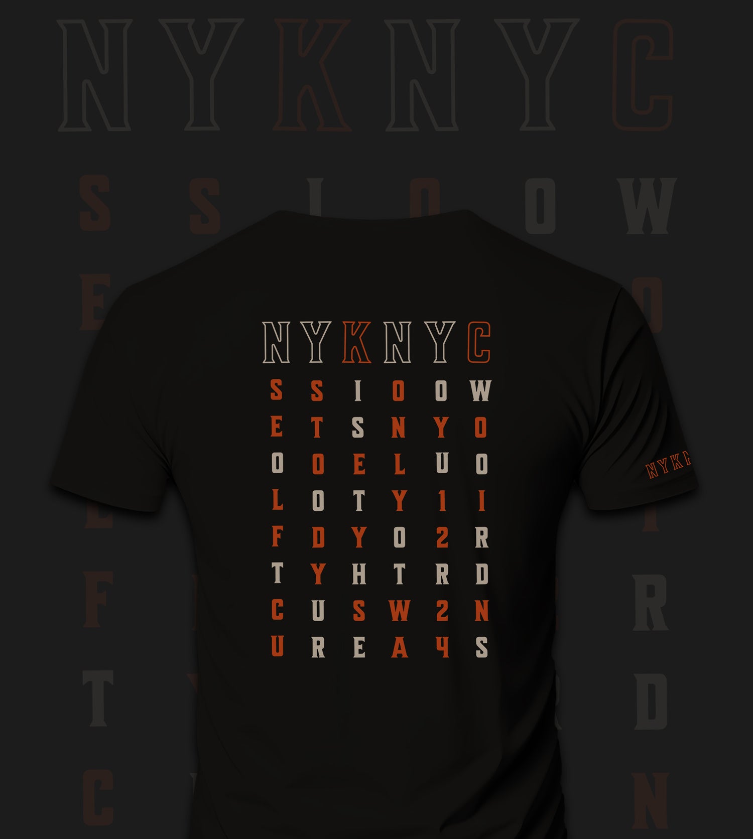 NYKNYC - Custody "No Second Best" T-Shirt