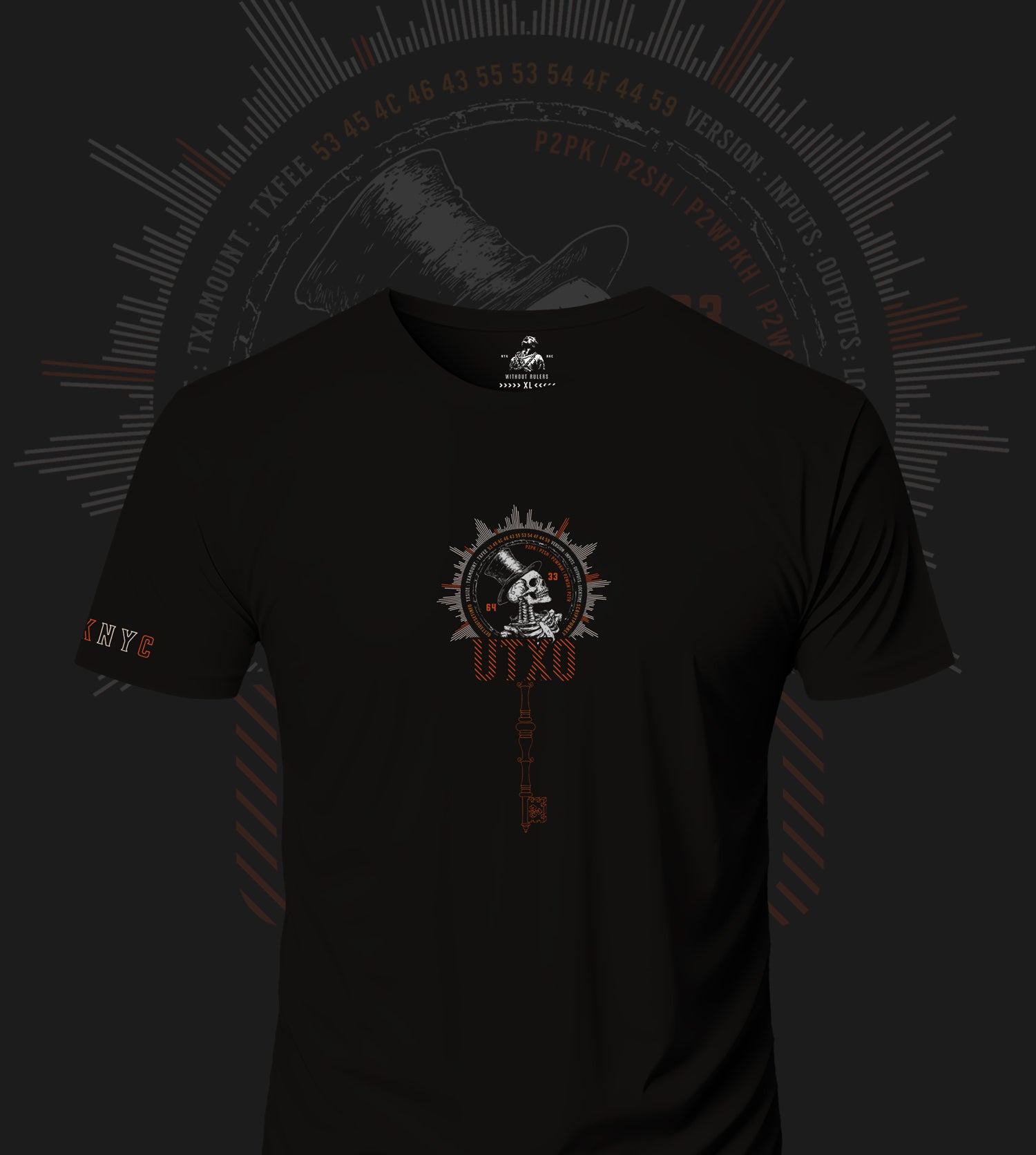Bitcoin Or Slavery - UTXO Key - Tshirt